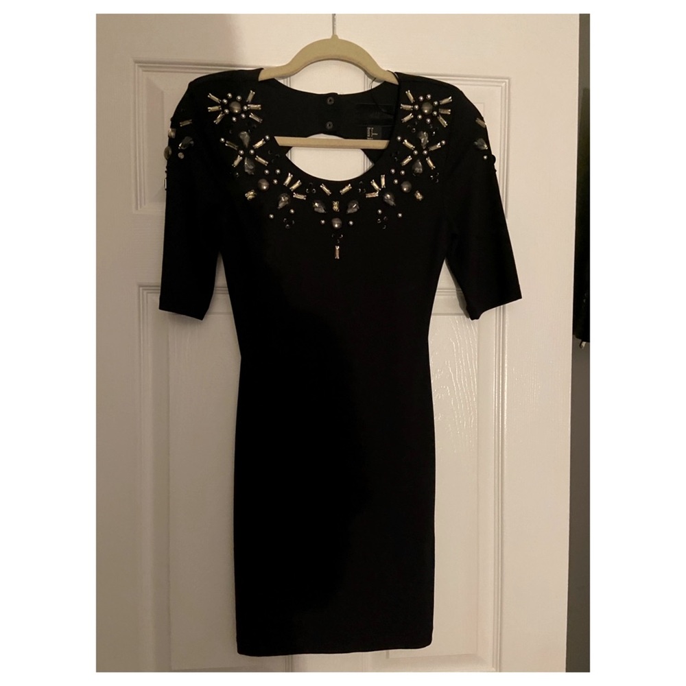 H&M Black Bodycon Dress